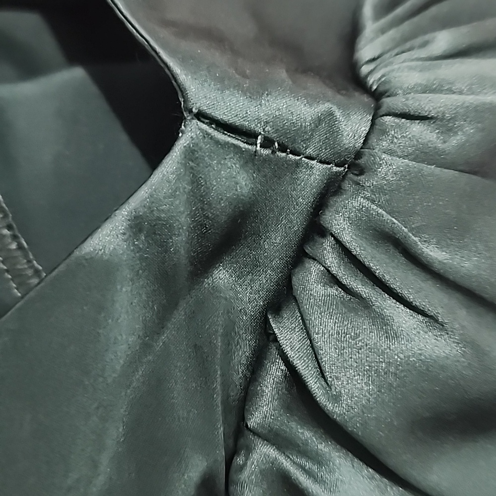 Reformation Cassis Silk Faux Wrap Dress - Picture 11 of 13